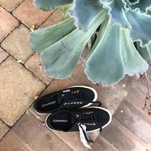 Black Superga Sneakers